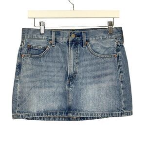 Denim Forum Skirt Womens 27 The 90s Ricci Mini High Rise Casual Vintage Style